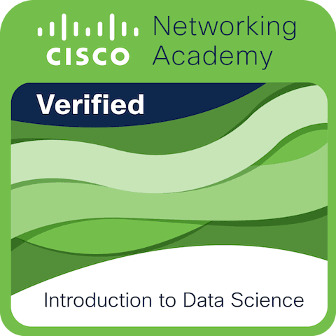 Selo de introdução a ciência de dados - Cisco